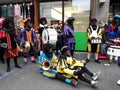 24-November-2018, The Hague, Netherlands, Europe. Celebrating the arrival of Dutch Saint Nicholas, called Sinterklaas, with his as Royalty Free Stock Photo