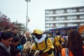 24-November-2018, The Hague, Netherlands, Europe. Celebrating the arrival of Dutch Saint Nicholas, called Sinterklaas, with his as Royalty Free Stock Photo