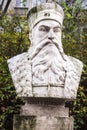 Bust Hetman Konstanty Ostrogski in the Jordan Park in Krakow