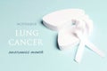 November lung cancer awareness month