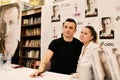 Dimitar Berbatov during the presentation of his first autobiographical book. Royalty Free Stock Photo
