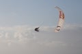 5 November 19, Red Bull pilot flying over the North Beach in NazarÃÂ©.