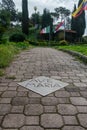 Ave Maria Sign at the The Sanctuary of the Madonna of the Divine Love