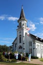 The Painted Churches of Texas are a sight to be seen Royalty Free Stock Photo