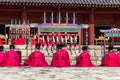 1 November 2014, Seoul, South Korea: Jerye ceremony in Jongmyo Shrine