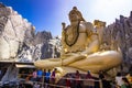 November 11, 2014: Statue of the deity Shiva in a temple in Bang Royalty Free Stock Photo