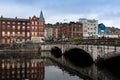 November 15th, 2017, Cork, Ireland - View of Saint Patrick`s bridge