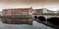 November 15th, 2017, Cork, Ireland - View of Saint Patrick`s bridge