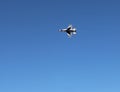 23 November 2018: US fighter plane at the Air Show, Salinas CA.