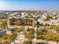 November 2019, Uzbekistan, Bukhara. Central Asia. Bolo - Hauz complex is an architectural ensemble located on Registan of Bukhara,