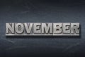 November word den