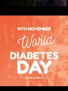 14 November world diabetes day