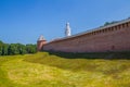 Novgorod Kremlin. Walls Royalty Free Stock Photo