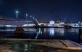 Novgorod at nite reflection