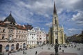 Novi Sad - Liberty Square Royalty Free Stock Photo