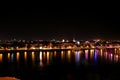 Novi Sad by night 2 Royalty Free Stock Photo