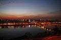 Novi Sad by night 4 Royalty Free Stock Photo