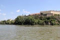 Novi Sad Petrovaradin Fortress and the Danube River in Vojvodina, Serbia Royalty Free Stock Photo