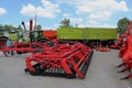 Novi Sad, Serbia, 20.05.2018 Fair, Almex cultivator Royalty Free Stock Photo