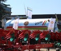 Novi Sad, Serbia, 20.05.2018 Fair, tanks for liquid fertilizer