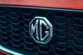 MG car logo. MG is a British automotive marque founded by Cecil Kimber in the 1920s