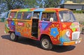 Hippie van is symbol of music festival Exit held in Novi Sad