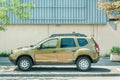 New Dacia Duster 4x4 SUV car parked on the street