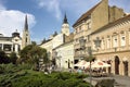 People In The Cafe And Restaurants Of Novi Sad, Serbia Royalty Free Stock Photo