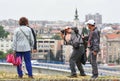 Chinese tourists in Serbia