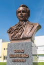 Bust of Taras Shevchenko, also known as Kobzar, a Ukrainian poet, writer, artist, public and