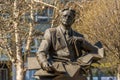 Bust of Uzeyir Hajibeyov, an Azerbaijani composer, conductor, publicist, playwright, and social