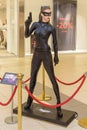 Catwoman in the BIG shopping center in Novi Sad. Super hero `Catwoman` from Marvel.