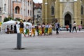 Novi Sad kids activite or school trip Royalty Free Stock Photo