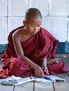 Novice Monk, Myanmar