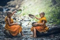 Novice Monk in Thailand