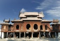 novice monks in Shwe Yan Pyay monastery, inle lake ,myanmar Royalty Free Stock Photo