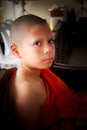 Novice in Thailand, young monk.