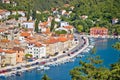 Novigrad Dalmatinski aerial waterfront view