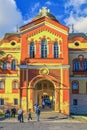 NEW AFON, ABKHAZIA - OCTOBER 21, 2014: Entrance to the New Athos Monastery.