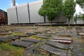 The Novo Cemetery is a Sephardic Jewish cemetery located within the grounds of Queen Mary University of London Royalty Free Stock Photo