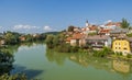 Novo mesto city, Slovenia Royalty Free Stock Photo