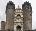 Novo new castle maschio Angioino Naples 360 degrees view