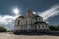 NOVOCHERKASSK, RUSSIA - MAY 9, 2016: Ascension Cathedral in Novocherkassk