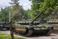 NOVOCHERKASSK, RUSSIA - MAY 9, 2017: Military parade dedicated to Victory Day in World War II