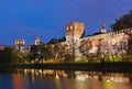Novodevichiy convent in Moscow Russia Royalty Free Stock Photo
