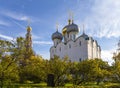 Novodevichy convent Bogoroditse-Smolensky monastery. Moscow, Russia Royalty Free Stock Photo