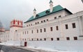 Novodevichy convent in Moscow. Cathedral Royalty Free Stock Photo