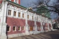 Novodevichy convent in Moscow. Old walls Royalty Free Stock Photo