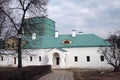 Novodevichy convent in Moscow in winter. Royalty Free Stock Photo