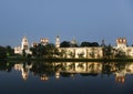 Novodevichy Convent (at night), Moscow, Russia Royalty Free Stock Photo